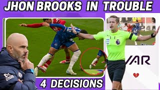 REFREE John Brooks Sweating Over 4 VAR Decision Made In Liverpool Vs Chelsea [upl. by Zeph]