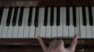 How To Play Yann Tiersen  Comptine dun autre ete Part 1 Left HandPiano Tutorial [upl. by Aicirtam]