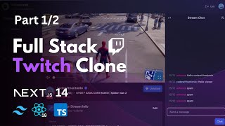 Build a Livestream App With Nextjs  Twitch Clone  Part 12 [upl. by Eelydnarb]