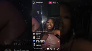 Ivorian Doll  Instagram Live August 19 2023 [upl. by Cathi]