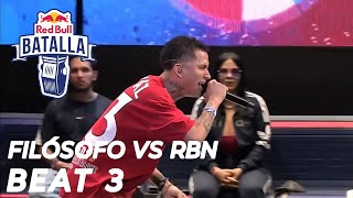 BAGHIRA  DRILLOSAURIO  FILÓSOFO VS RBN  BEAT 3  Final Nacional Colombia 2023  BEAT ORIGINAL [upl. by Dihahs]