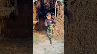 Chota Commando army lionsoldier armycommando commando007 indianarmy commandos armylover [upl. by Sawyere]