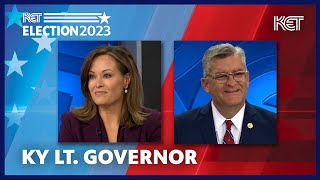 2023 Election Lt Governor  Kentucky Tonight  KET [upl. by Ordnasela]