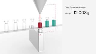 WIPOTEC Weigh Cell Integration  Tare Gross Applications Vials [upl. by Eerased195]