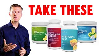 Dr Berg Recommended Supplements for Intermittent Fasting [upl. by Inotna]