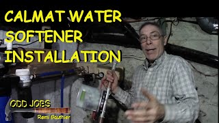 Calmat Water Softener Installation [upl. by Harrison]