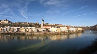 Burghausen  Bayern  Aussicht auf die Burg [upl. by Malorie127]