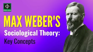 Max Webers Sociological Theory Key Concepts [upl. by Kerrison210]