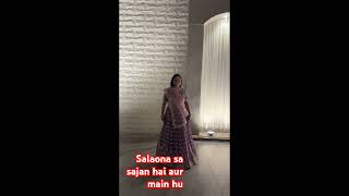 Salona sa sajan hai aur main hushotsfeedyts jaipurmusicsongbollywoodshortshortsyts rajsthan [upl. by Hannasus]