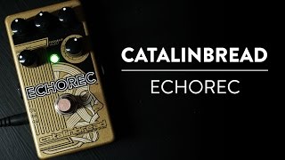 Riff And Run Catalinbread Echorec Drum Delay Demo [upl. by Ocsic971]