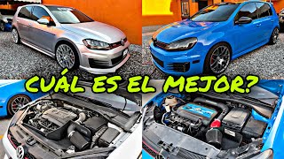 Golf GTI MK7 vs Golf GTI MK6 CUAL ES EL MEJOR  review amp test  roacars [upl. by Ela100]