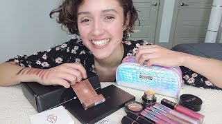 ASMR Fast Tapping amp Whispering  Makeup Haul  Part 2 [upl. by Lennor]