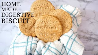 QUICK AND SIMPLE WAY OF MAKING DIGESTIVE BISCUITCOOKIES AT HOME [upl. by Anitsim]