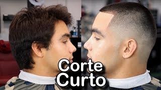 CORTE de Cabelo CURTO MASCULINO 💈✂ CORTE Cabelo CURTO [upl. by Susannah]