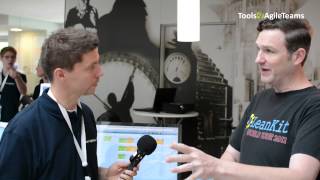 Interview with Jon Terry Leankit  Tools4AgileTeams 2013 [upl. by Asoral]