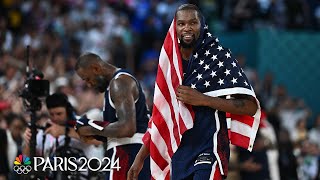 Kevin Durants TOP highlights from Paris Olympics basketball competition  NBC Sports [upl. by Lamrert]