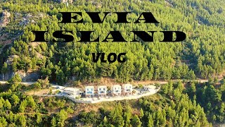 VLOG  Evia Island Greece  Xenia Residence and Suites [upl. by Aitrop724]