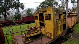 Walking Healesville Tourist Railway Victoria Australia [upl. by Erin]