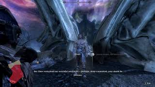 Sage Mode vs Alduin Skyrim Legendary Difficulty [upl. by Hedelman]