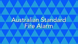 Australian Standard Fire Alarm Sound [upl. by Eilsew10]