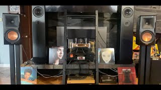 Reisong A10 Tube Amp with Klipsch RP600m speakers [upl. by Nonie]