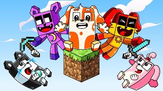 One Block Skyblock with HOO DOO in Minecraft  Hoo Doo Animation [upl. by Pohsib654]