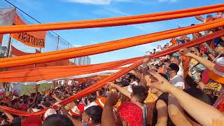 la hinchada de Berazategui vs argentino de Merlo 🍊 [upl. by Drobman224]