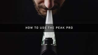 How to Use the Puffco Peak Pro [upl. by Hamforrd815]