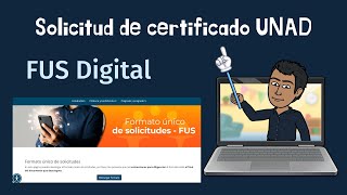 ¿Cómo solicitar un certificado de estudio con la UNAD Parte N°1 [upl. by Dunson]