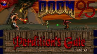 DOOM 2 Perditions Gate with DOOM95 maps 19  Windows 98 DOSBoxX [upl. by Airpal]