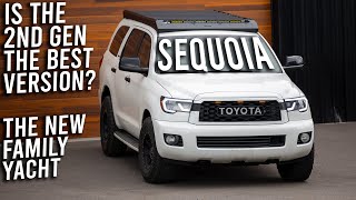 I BOUGHT A USED SEQUOIA For Ashley This Time  200k Mile Sequoia Family Rig Review [upl. by Toh]