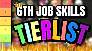 Maplestory Newage BEST 6th Job Skills TIERLIST [upl. by Alcinia631]