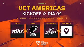 VCT Americas Kickoff  Fase de Grupos Dia 4 [upl. by Anowahs]