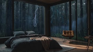 Rainforest Thunderstorm Sounds  Relaxing Nature Sounds for Sleep and Meditation [upl. by Ydnat446]