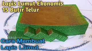 Lapis Lumut Lapis Lumut 15 Telur Cara Membuat Lapis Lumut [upl. by Semela]