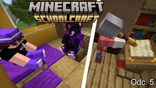 quotPlan utrudniania Pani woźnejquot Minecraft SchoolCraft Odcinek 5 [upl. by Aniale]