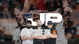 The Jumper Punch 106  Blues Submerged  Carlton v GWS Review Round 17 AFL [upl. by Nnaytsirk584]