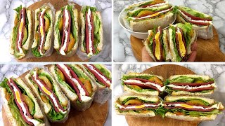 the easiest clubhouse sandwich recipe [upl. by Cohlette]