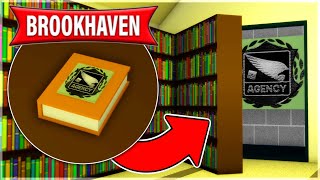 NOVO LUGAR SECRETO E LIVRO SECRETO  Segredos Brookhaven RP [upl. by Dugas]