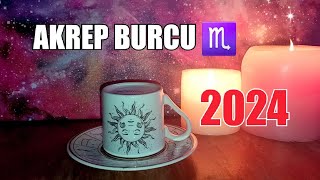 AKREP BURCU 2024 YILI KAHVE FALI ♏ ARKANA DÖNÜP BAKMAYACAKSIN ✌️AKREP BURCU 2024 YILI YORUMU [upl. by Corbin749]