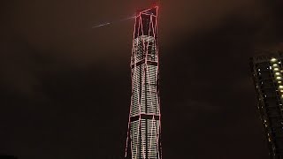 Merdeka 118 Tower Official Opening with Light Show on 10 January 2024 [upl. by Niatsirt]