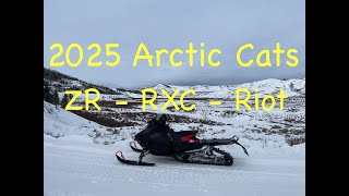 Right Now Arctic Cat Announces 2025 Arctic Cat ZR  RXC  Riot [upl. by Tireb]