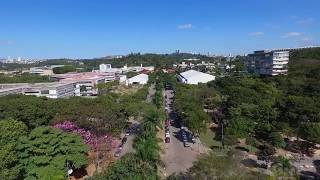 Campus Pampulha em vista aérea [upl. by Notliw]