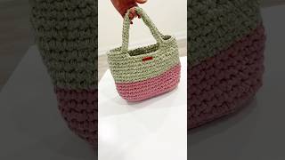 Beautiful crochet bag crochet crochetbag bacsketbag [upl. by Shaeffer]