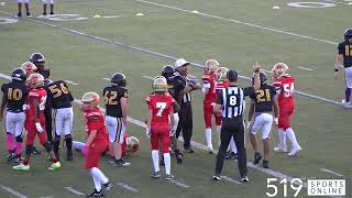 OSFL Playoffs U12 Quarterfinal  Peel Panthers vs Cambridge Lions [upl. by Semele]