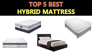 Best Hybrid Mattress 2019  2020 [upl. by Lezirg]