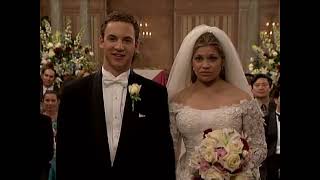 BOY MEETS WORLD  quotCory amp Topangas Wedding Dayquot  1999 [upl. by Airetnuhs535]