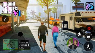 GTA 6 Concept Modpack Graphics For Low End Devices GTA SA Android  Aj GAMERX [upl. by Annairt491]