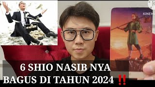 6 SHIO NASIB NYA BAGUS BANGET DI TAHUN 2024 ‼️DI TAHUN NAGA MEMILIKI HOKI BAGUS [upl. by Otrebor]