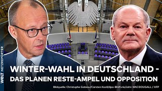 AMPELAUS Scholz wird Vertrauensfrage stellen  Jetzt steht der Termin für Neuwahlen in Deutschland [upl. by Tseng926]